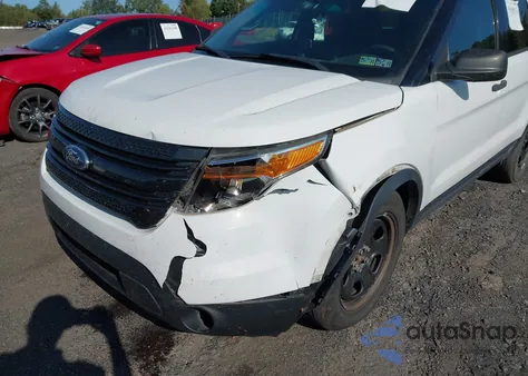 2014 Ford Police Interceptor из США, поврежденный, VIN 1FM5K8AR8EGB45387